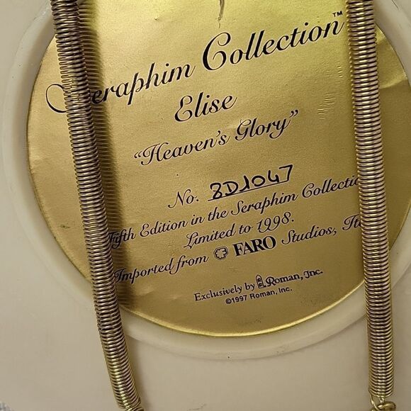 Seraphim Collection Elise "Heaven's Glory" - Plate and ornament. - Picture 4 of 9